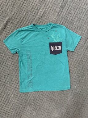 Universal WICKED Logo T‑Shirt in Teal